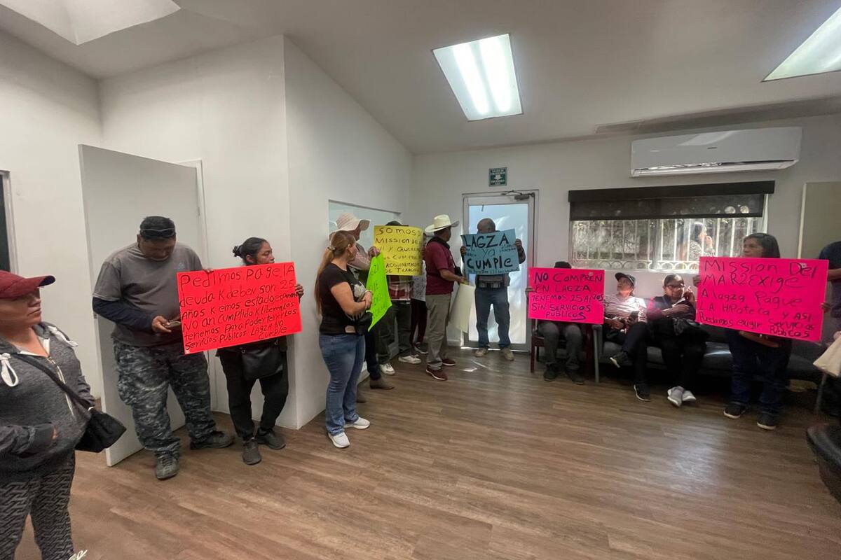 Residentes de Misión del Mar 2 exigen a la empresa Lagza que regularice sus predios