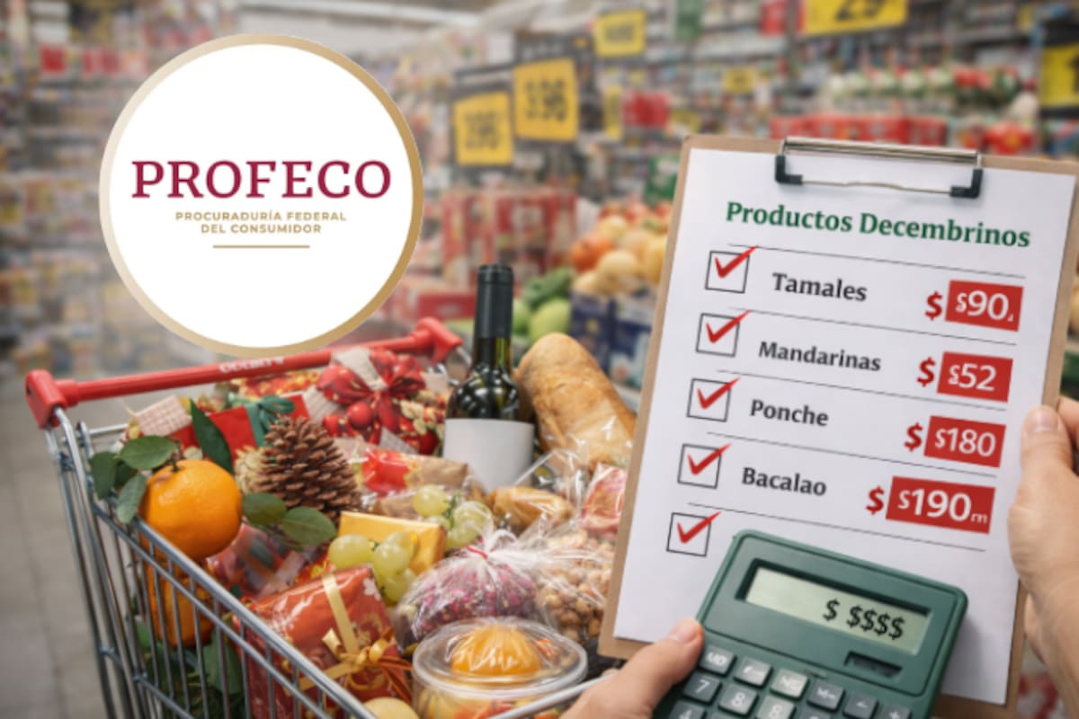 Profeco monitorea más de 200 productos decembrinos y llama a comparar precios antes de comprar