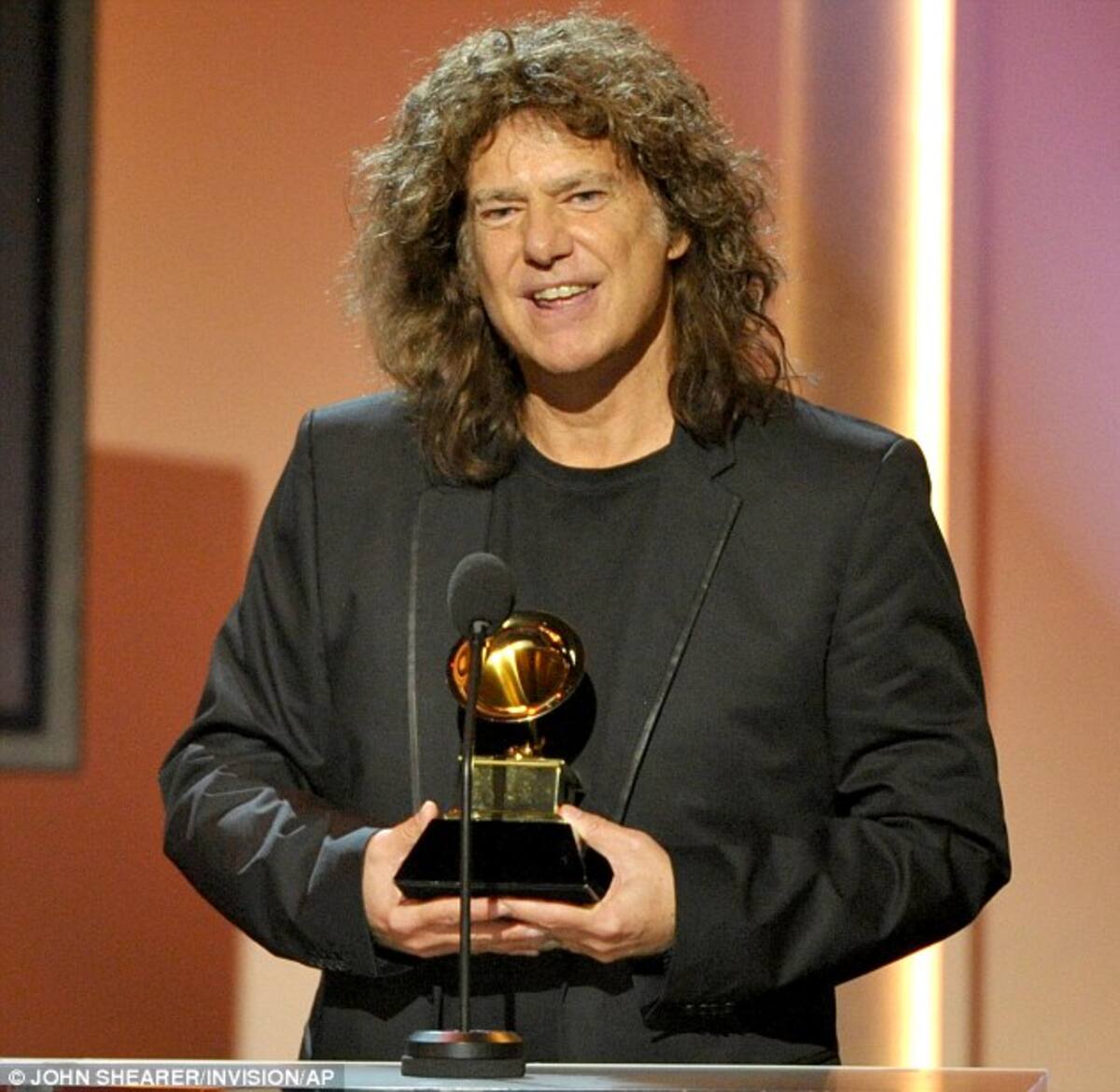 Pat Metheny. Guitarrista de jazz con 20 Grammys en distintas categorías.