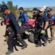 Rescatan a mujer con posible fractura en el Cerro Cienpiés