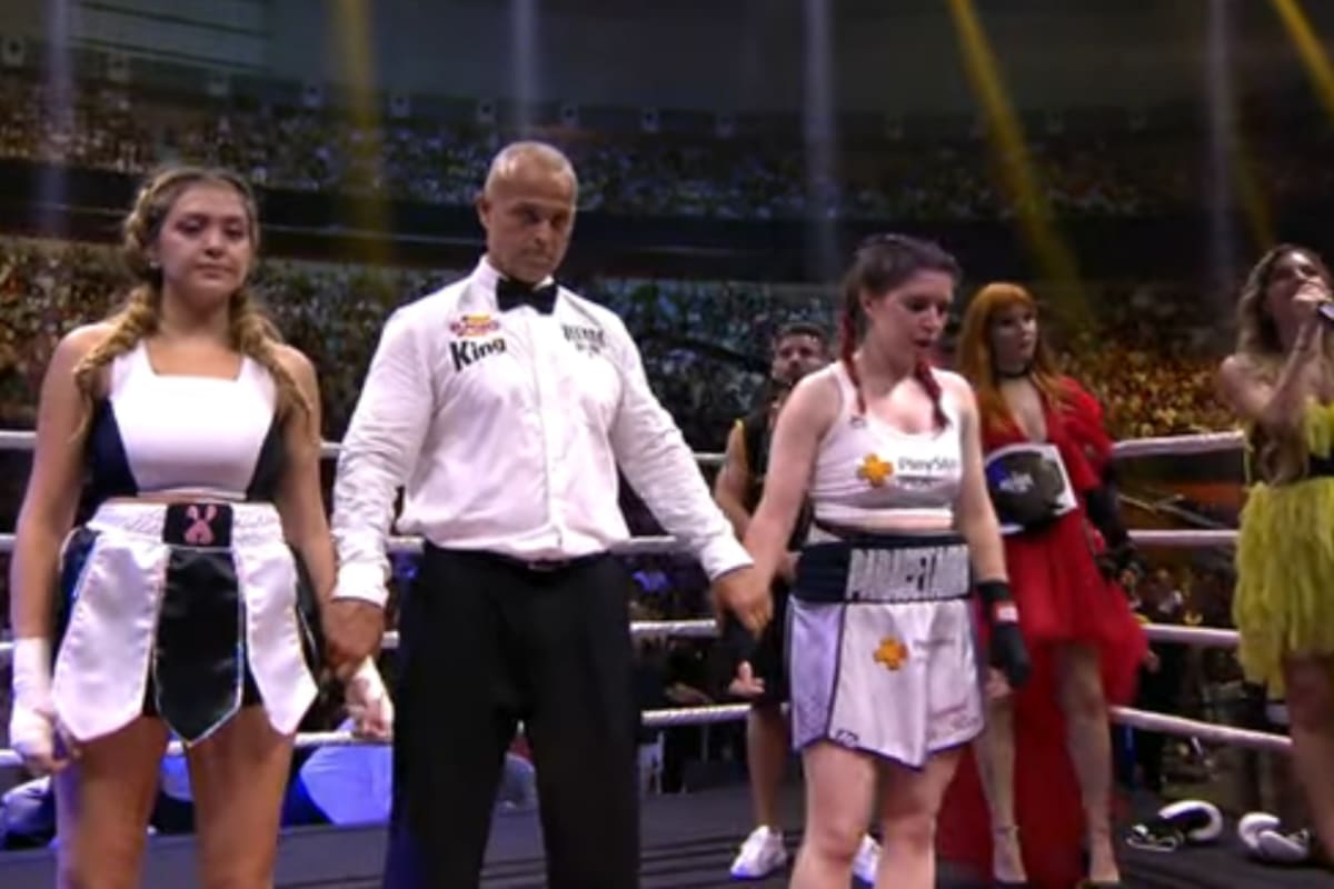 Mexicana AriGameplays vence a Paracetamor en pelea de box de la Velada del Año 2 (VIDEO)