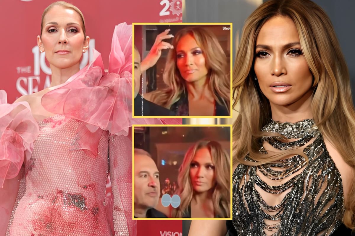 Jennifer Lopez genera críticas por incómodas miradas hacia Celine Dion