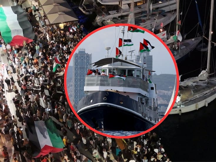 Italia y España envían buques de apoyo a flotilla humanitaria atacada con drones rumbo a Gaza
