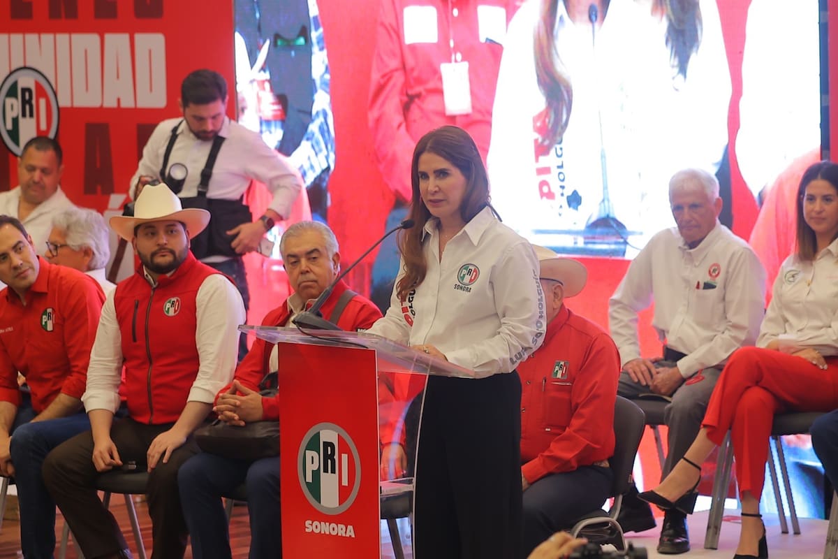 PRI Sonora renueva su dirigencia con Guadalupe Soto y Onésimo Aguilera
Foto: Julio Clark