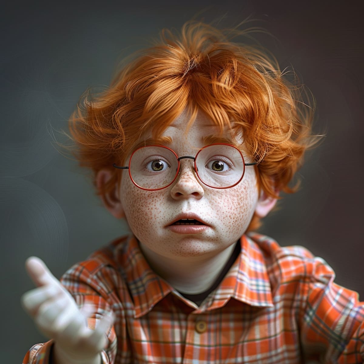 Carl de Jimmy Neutron como si fuera un niño de carne y hueso según la Inteligencia Artificial