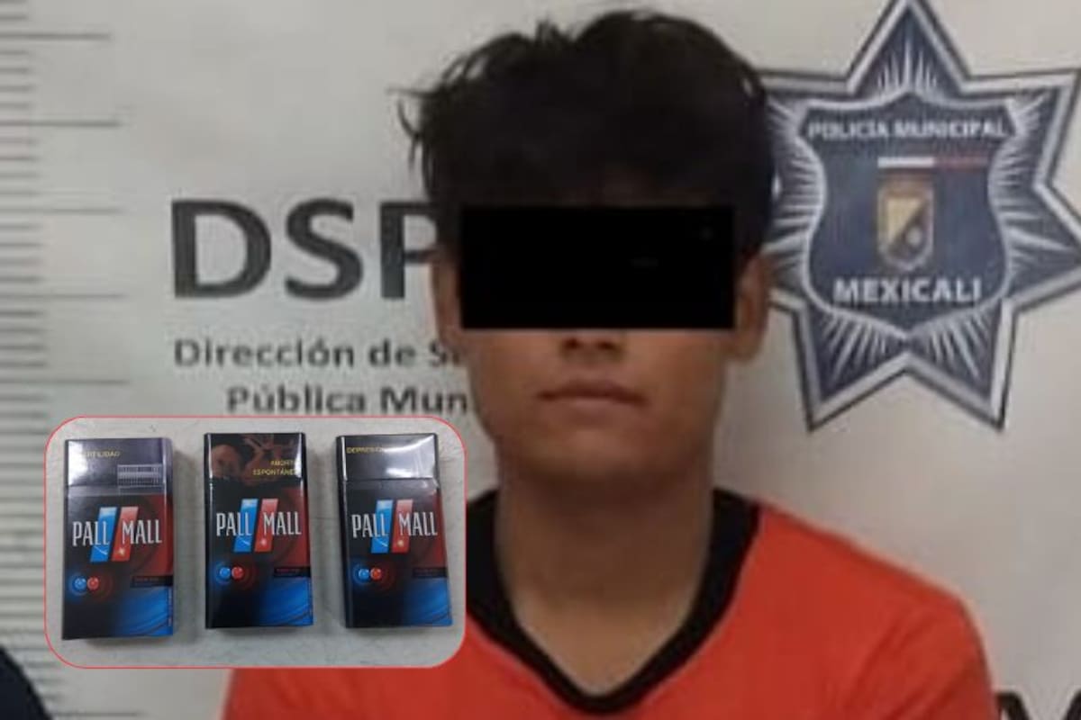 Sospechoso detenido tras robo violento de cigarros en tienda de El Papago