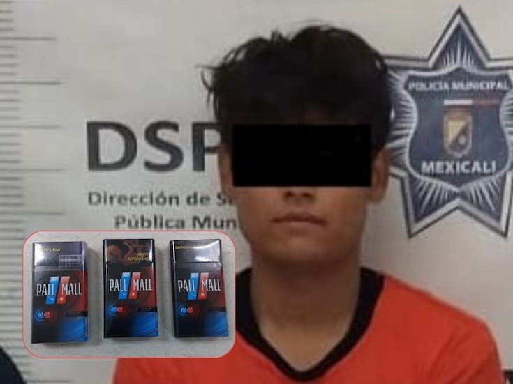 Sospechoso detenido tras robo violento de cigarros en tienda de El Papago