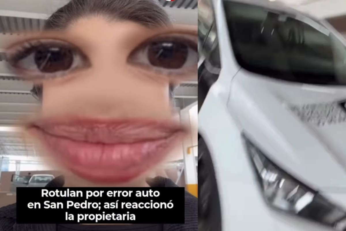 “Se confundieron y le pegaron calcomanías por todas partes de una agencia de seguridad”: Joven vuelve de compras y encuentra su auto convertido en patrulla de seguridad privada