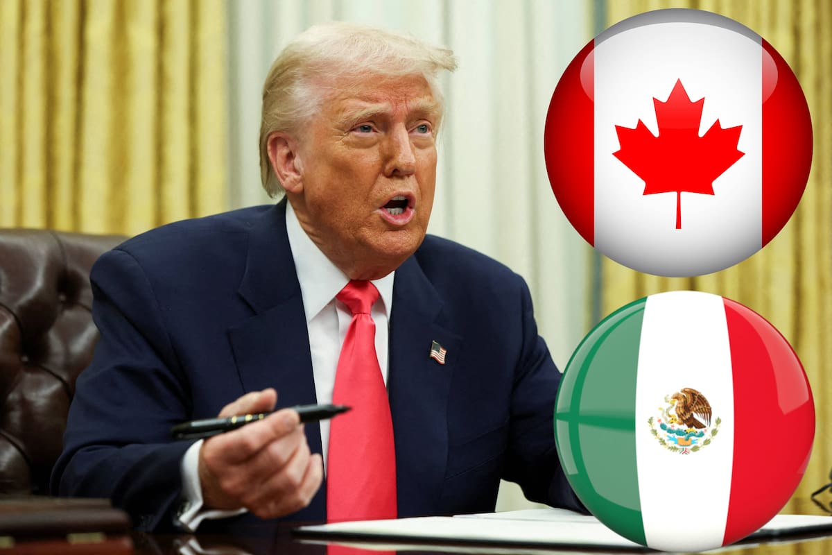 La mayor parte de los 1.6 billones de dólares en comercio bidireccional de Estados Unidos con Canadá y México cruza las fronteras libre de aranceles en virtud de los términos del acuerdo comercial TMEC