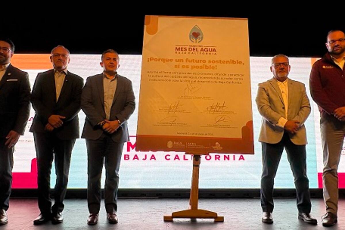 Llevarán a cabo en BC actividades por el ‘’Mes del Agua’’