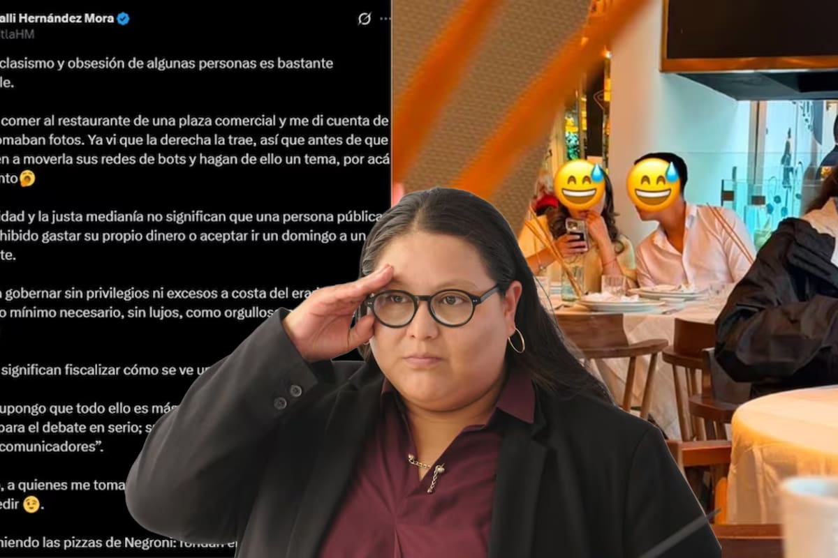 Citlalli Hernández denunció acoso y clasismo tras ser fotografiada en un restaurante de la CDMX