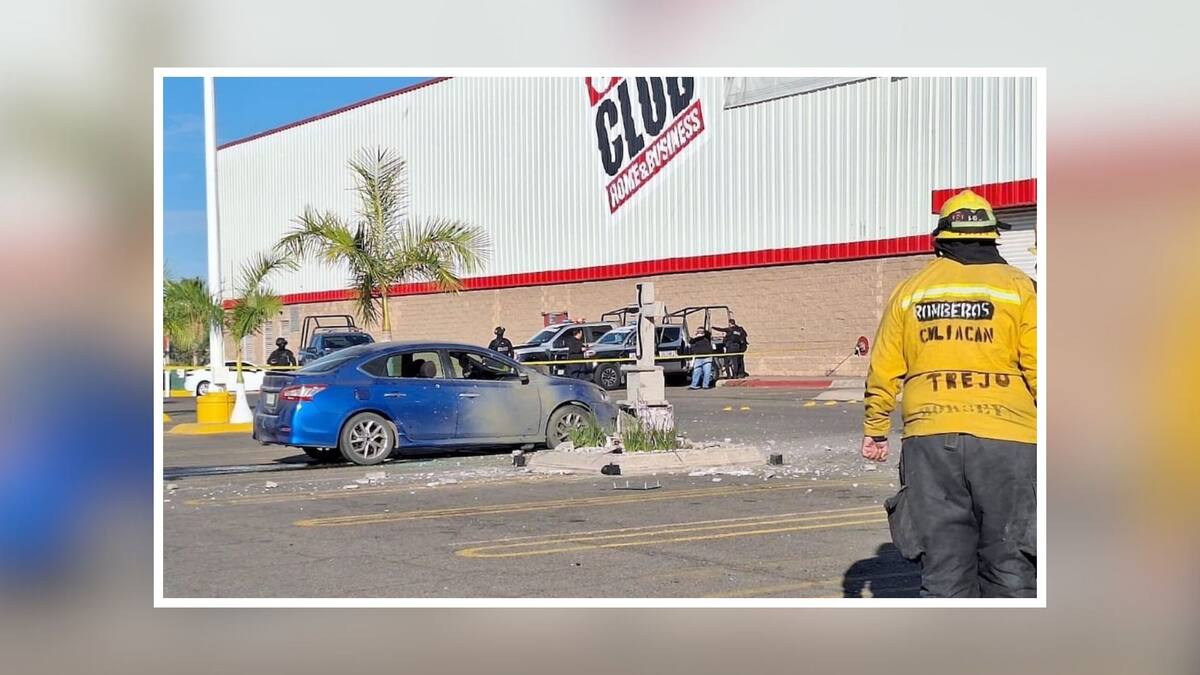 Atacan cenotafio de hijo de “El Chapo” en Culiacán; dañan estructura presuntamente con objeto explosivo