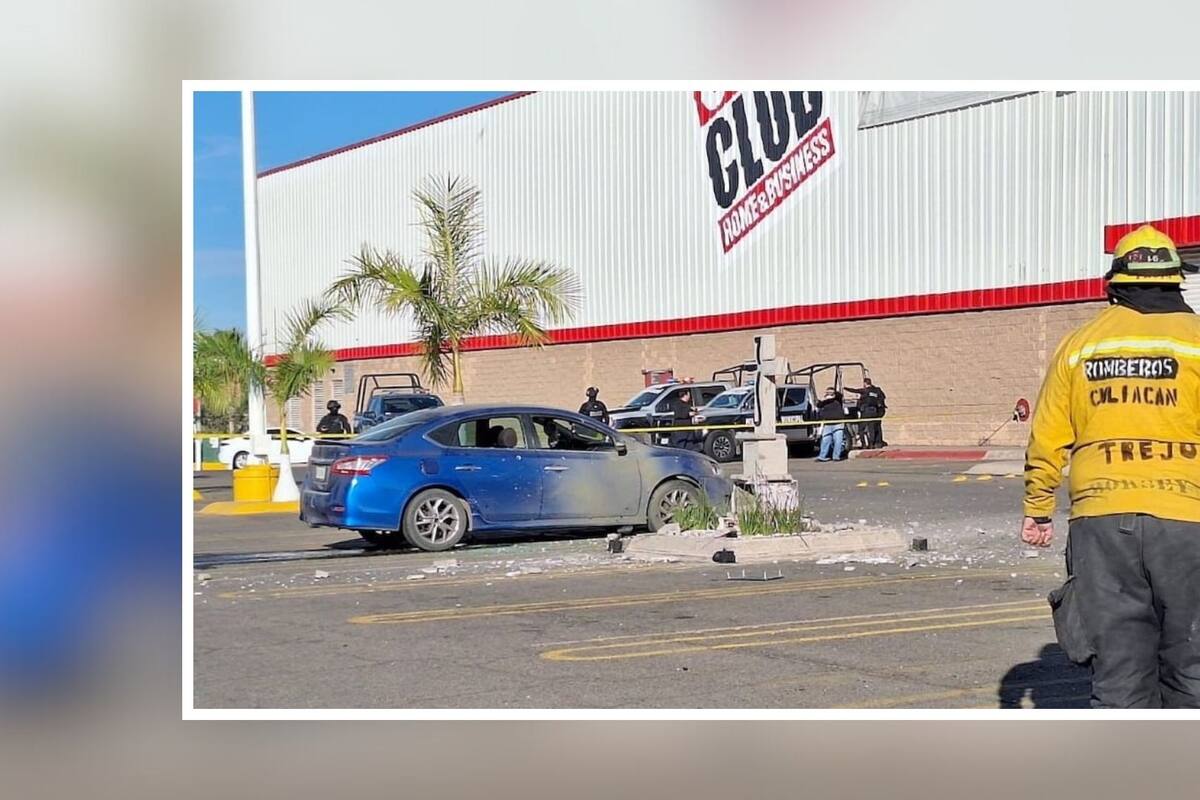 Lanzan explosivo a monumento funerario del hijo de “El Chapo Guzmán” en Culiacán