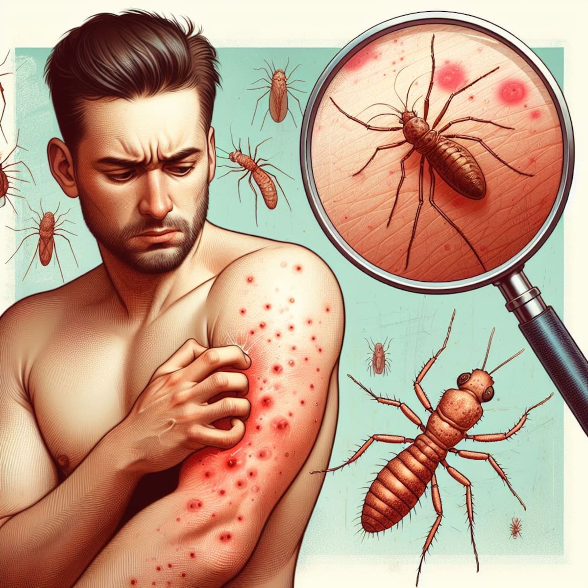 Quienes padecen este síndrome, creen que están infestados de bichos, cuando en realidad no es así.