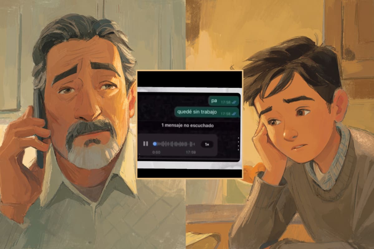 “Y bueno, Fran, de esto se trata la vida, pero no es el fin del mundo”: Joven se queda sin trabajo y la respuesta de su padre se vuelve viral por conmovedora