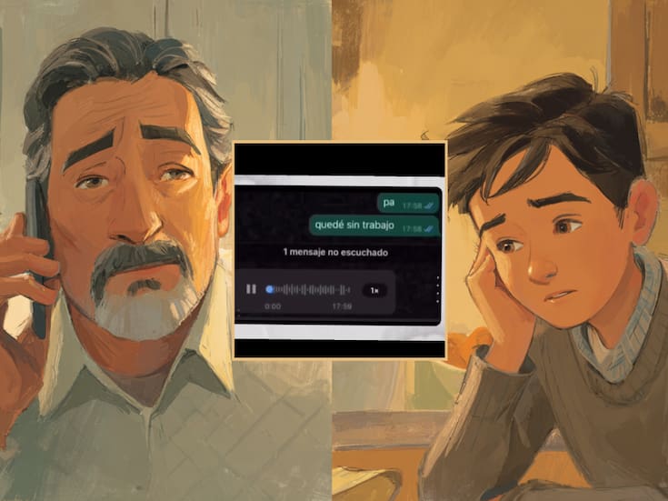 “Y bueno, Fran, de esto se trata la vida, pero no es el fin del mundo”: Joven se queda sin trabajo y la respuesta de su padre se vuelve viral por conmovedora