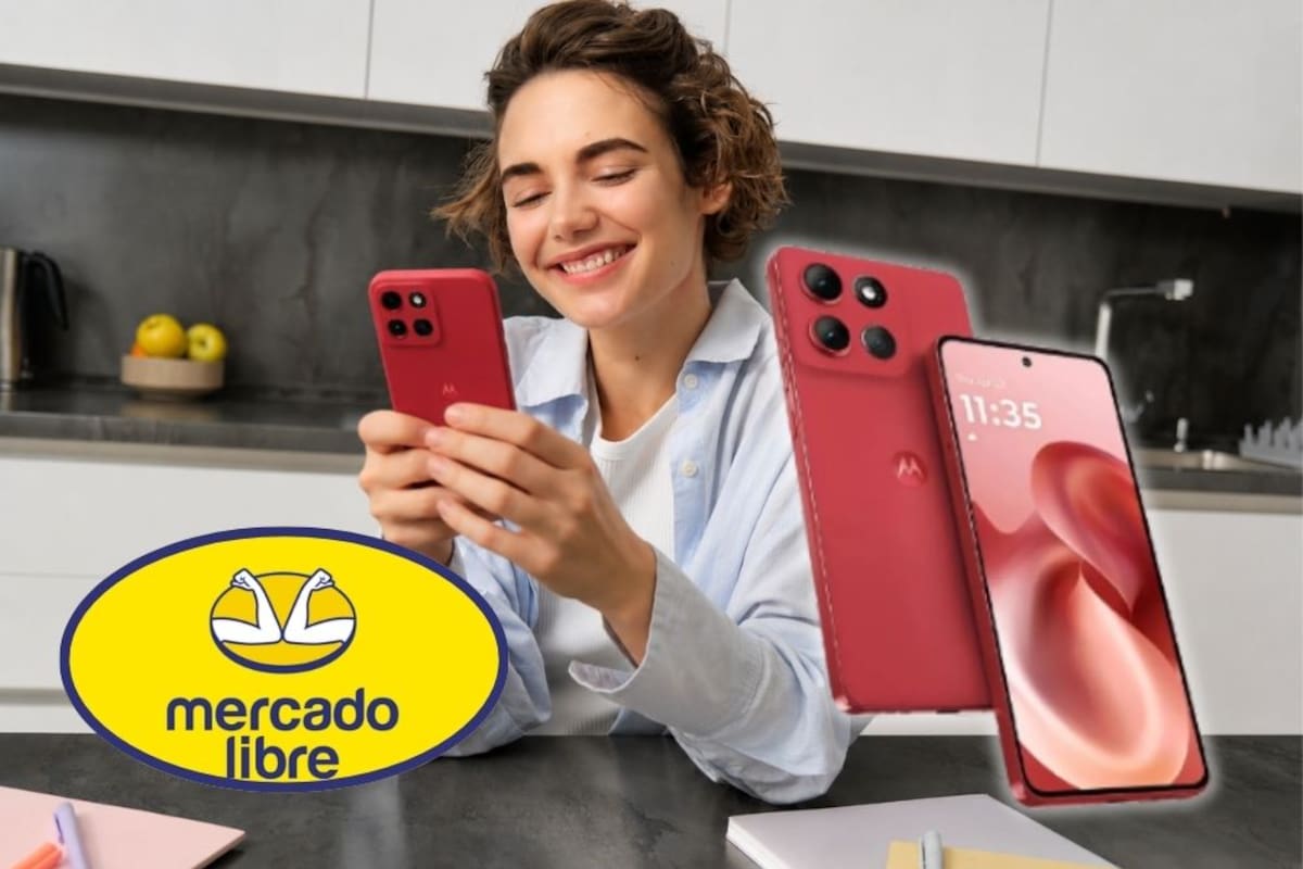 El Moto G86 Power 5G baja un 49% en Mercado Libre y cuesta $4,589 pesos, una oferta que permite adquirir un celular de batería masiva con 15 meses sin intereses