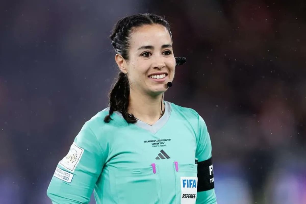 ¿Quién es Katia Itzel García? La primera mexicana que arbitra un partido en un Mundial