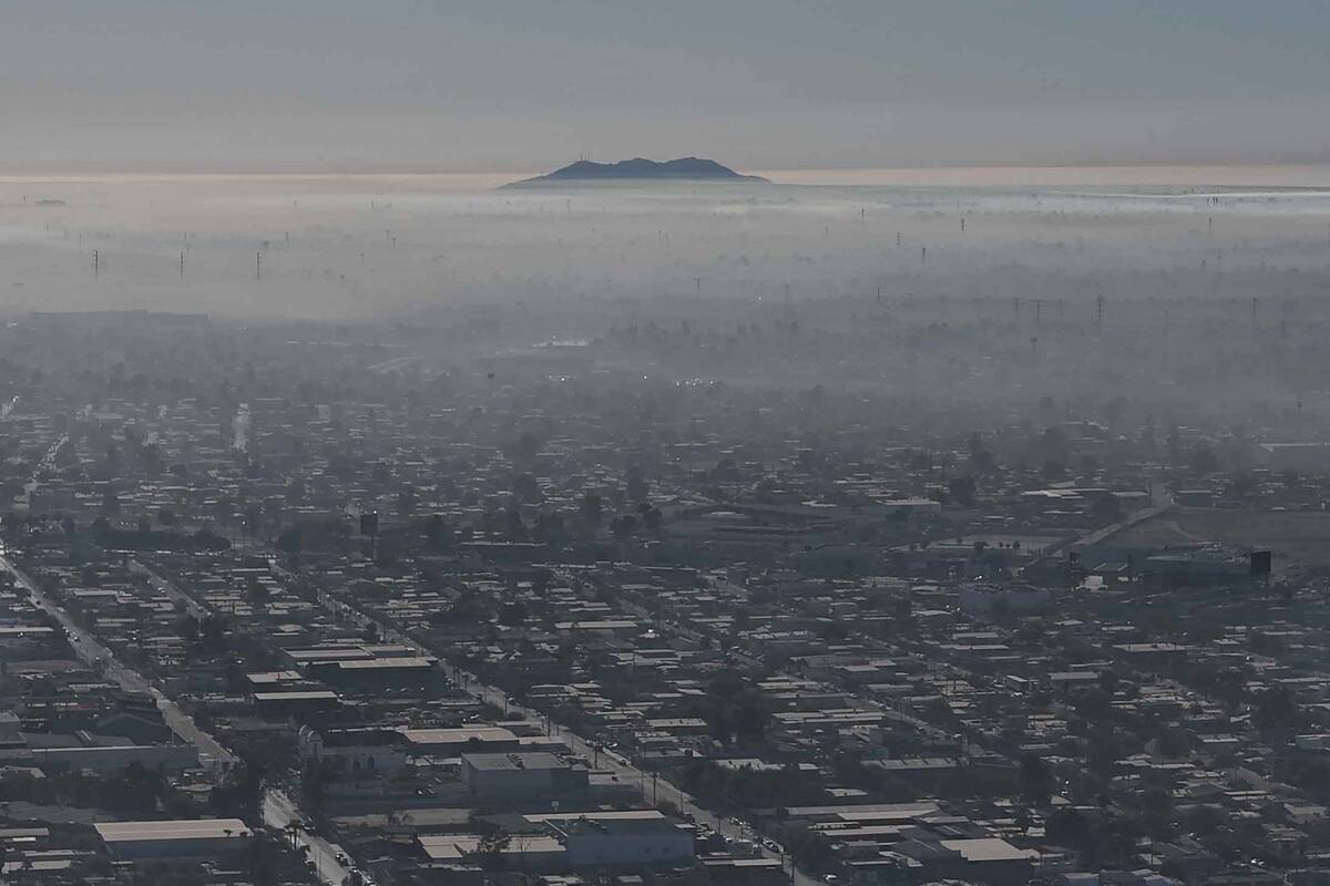 Arranca la semana con mala calidad del aire en Mexicali