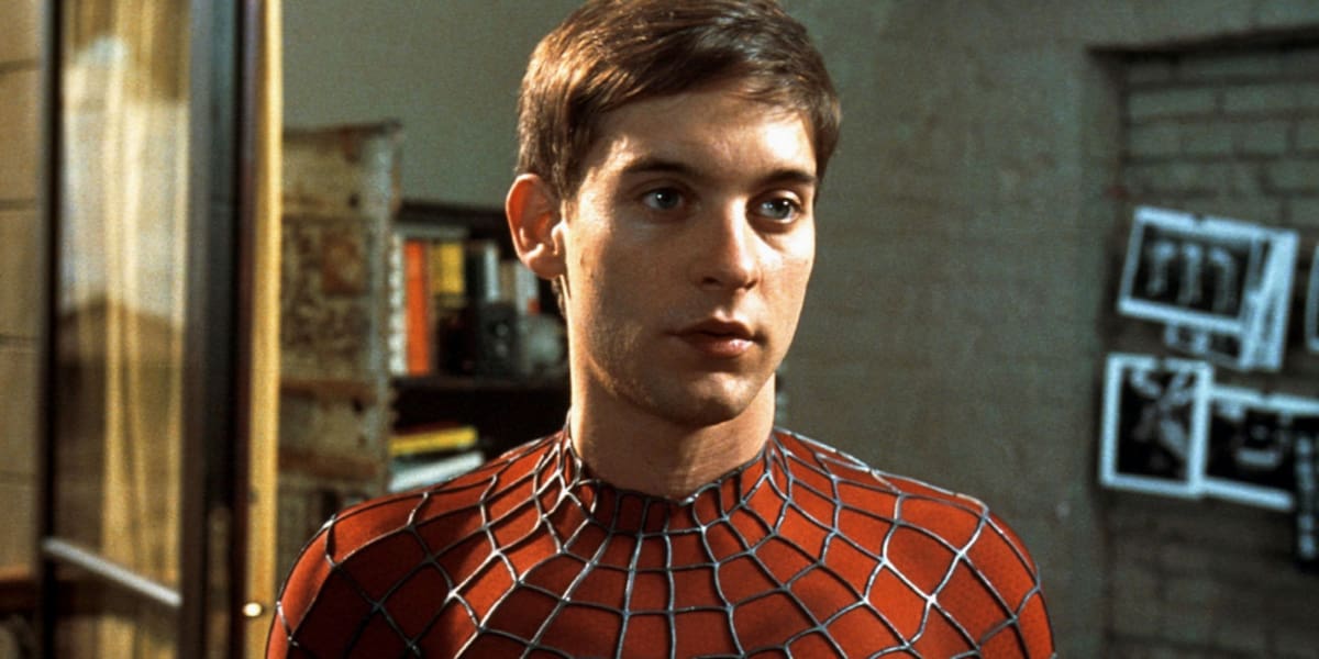 Tobey Maguire en 'Spiderman' de Sam Raimi
