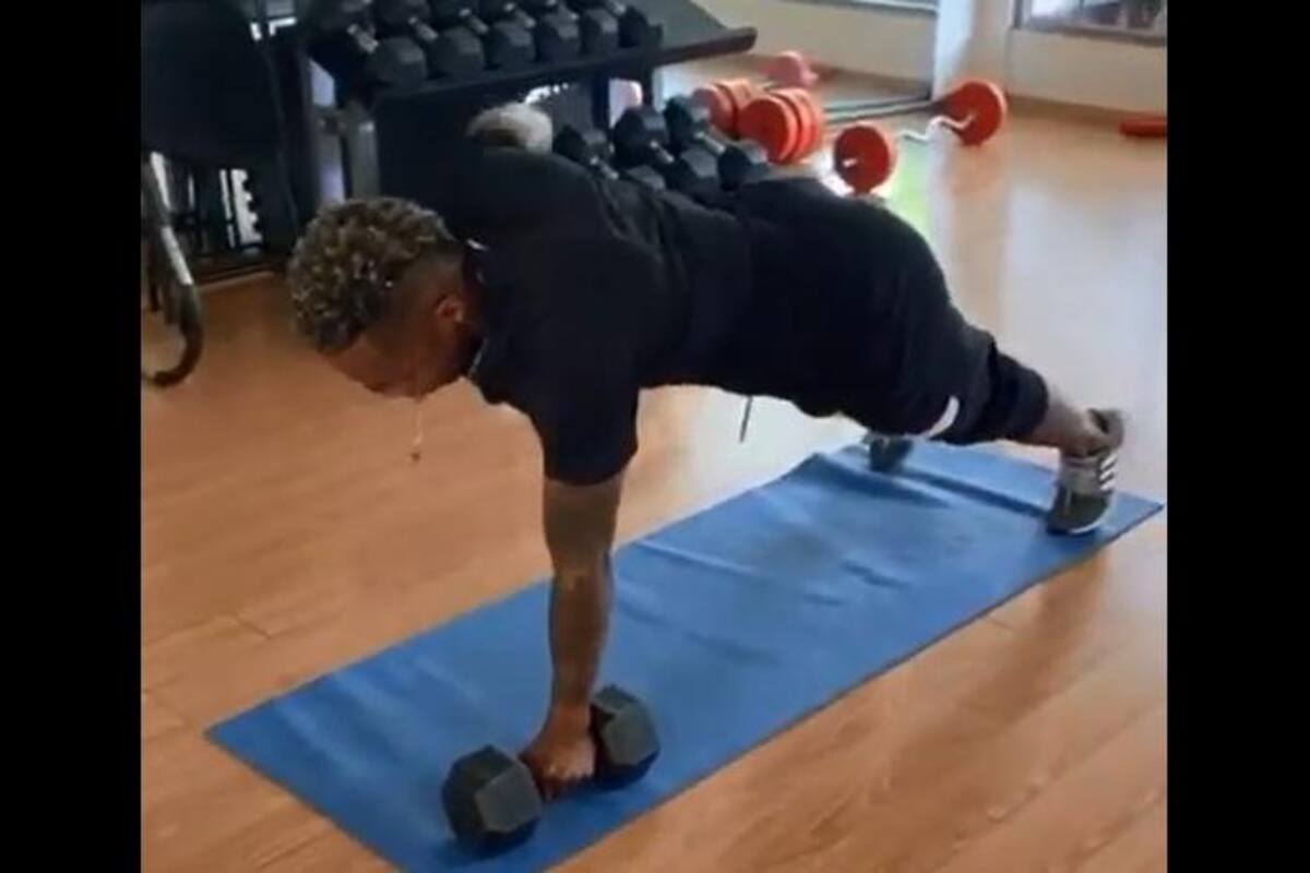 Renato Ibarra se entrena fuertemente para no perder condición