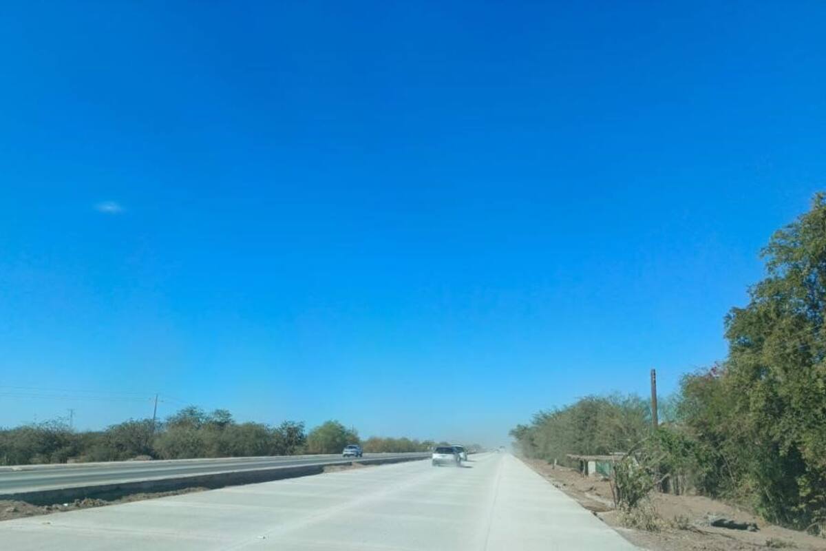 Finalizan la 4 carriles; Concluye la SICT el tramo de Vícam