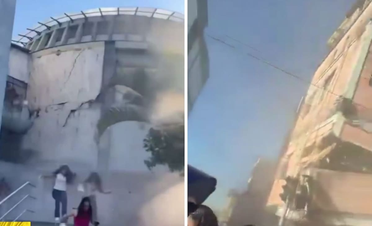 “Momento exacto” del terremoto en Colombia: videos captan cómo se vivió el sismo de 7.4