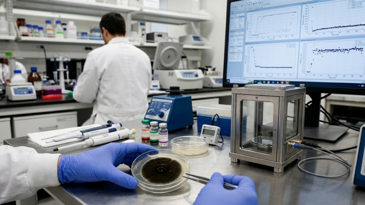 Los experimentos con hongos melanizados buscan determinar cómo la melanina interactúa con la radiación y si sus propiedades pueden aprovecharse en futuros materiales de protección para astronautas.