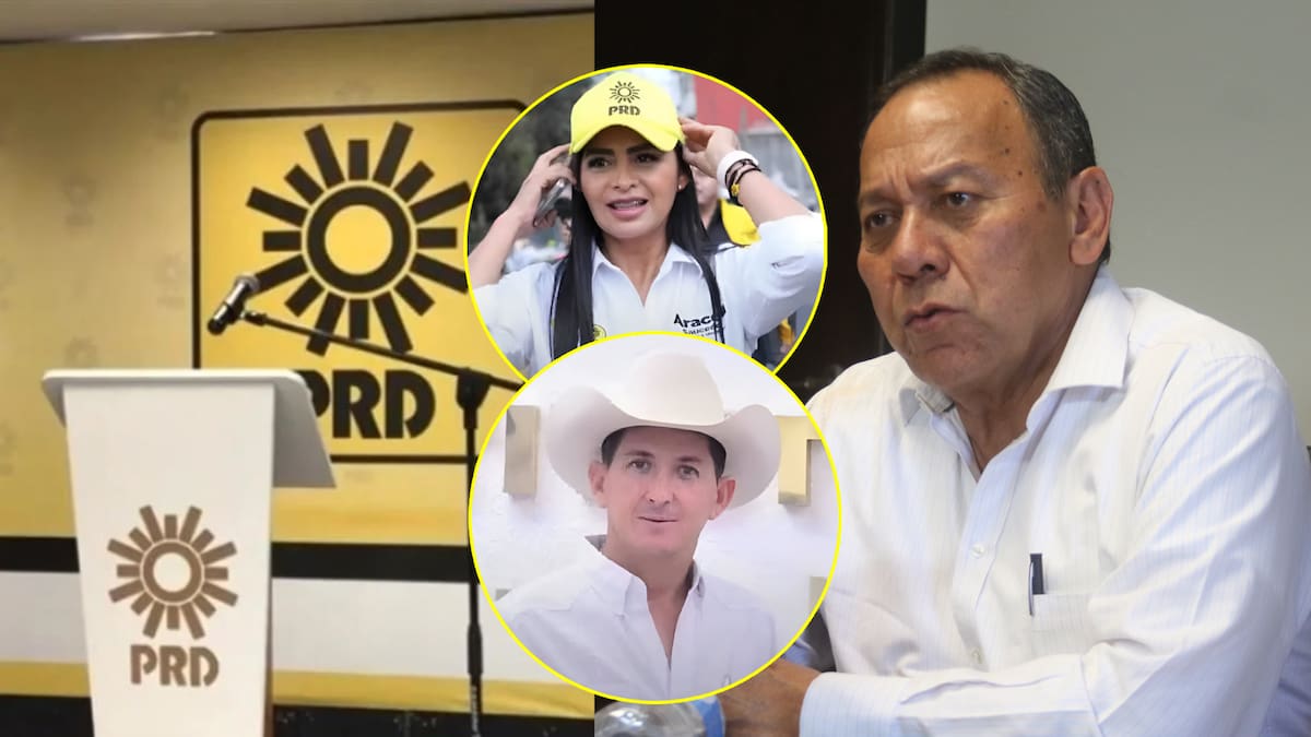 Araceli Saucedo y José Sabino, senadores del PRD, evitaron responder sobre la presunta negociación con Morena y sus aliados por la mayoría calificada en el Senado. | Teodoro Borbón