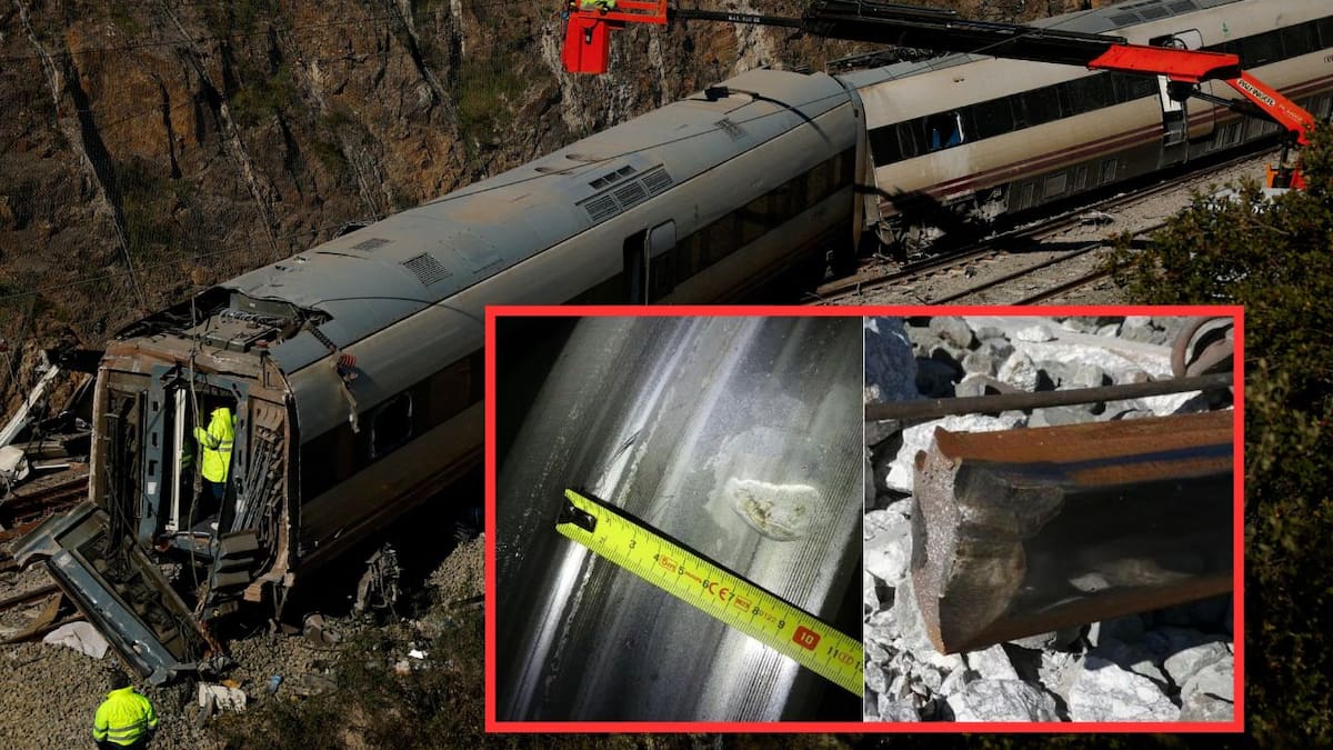 La rotura previa de la vía emerge como causa del choque en Córdoba, España, tras hallar marcas en trenes que pasaron antes