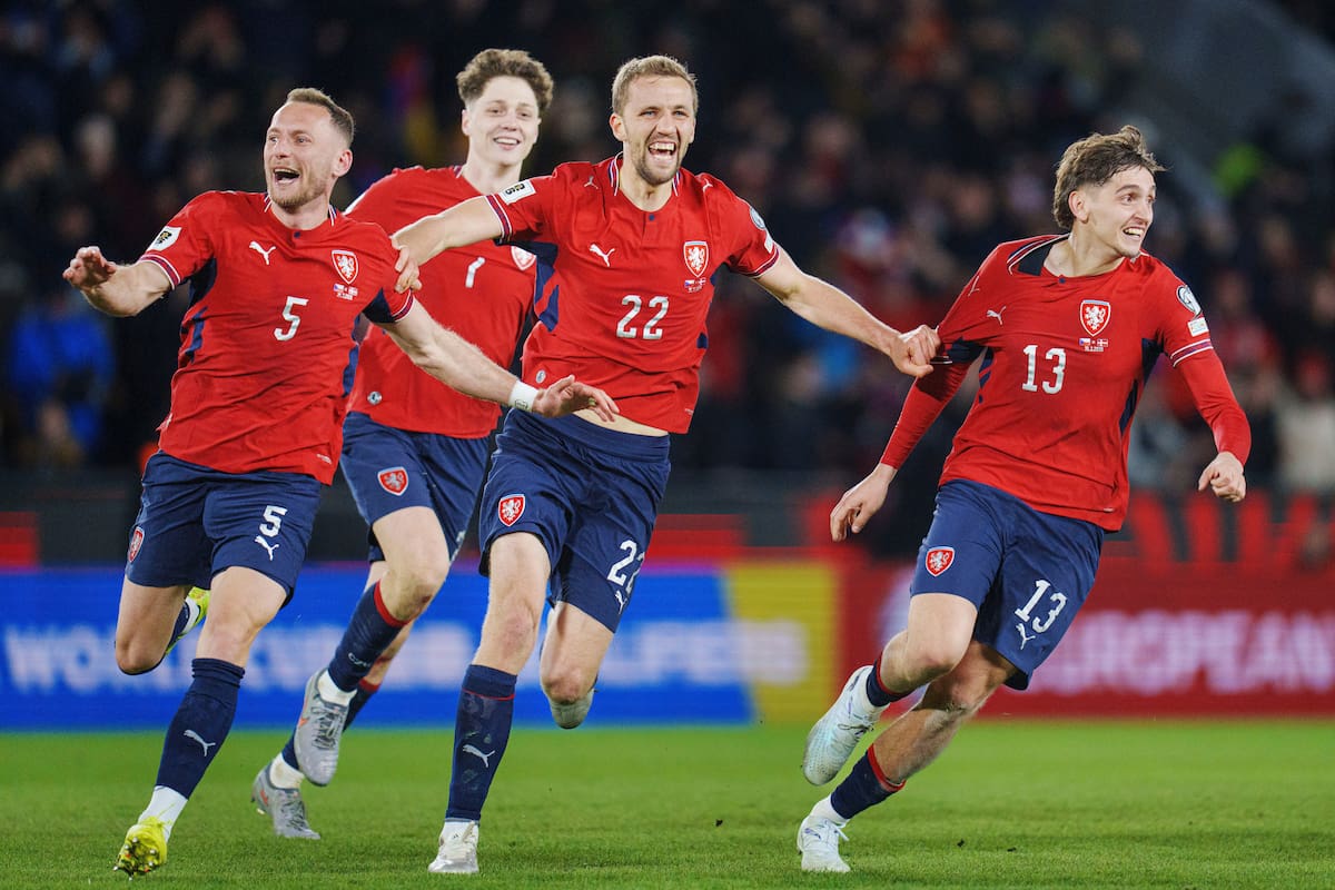 República Checa vs Dinamarca: Goles, resumen, penales y los mejores momentos del Repechaje Europeo