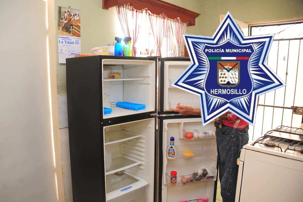 Se metió sin permiso a una casa en la Comisaría Miguel Alemán y terminó escondido detrás de un refri; ahí lo encontró la policía