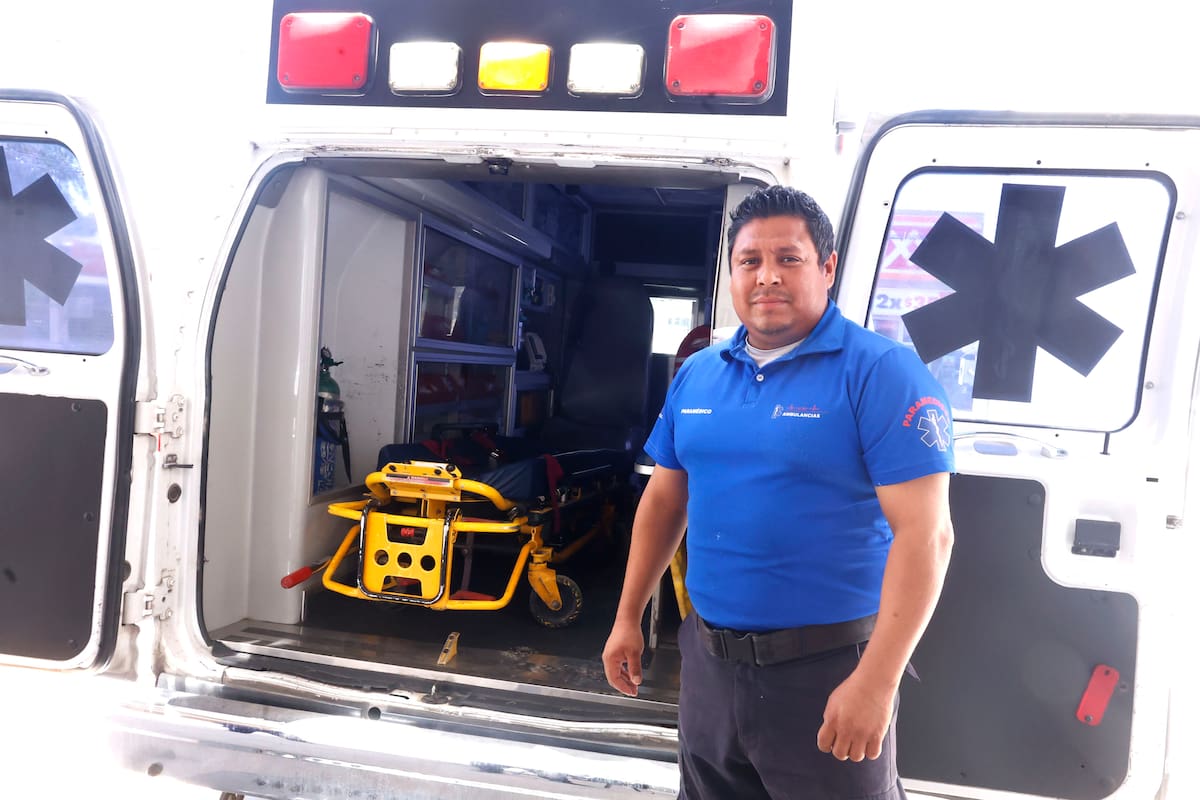 Tomás Alberto, desde niño, supo que quería ser socorrista: “Es muy bonito decir ‘para esto nací’.”