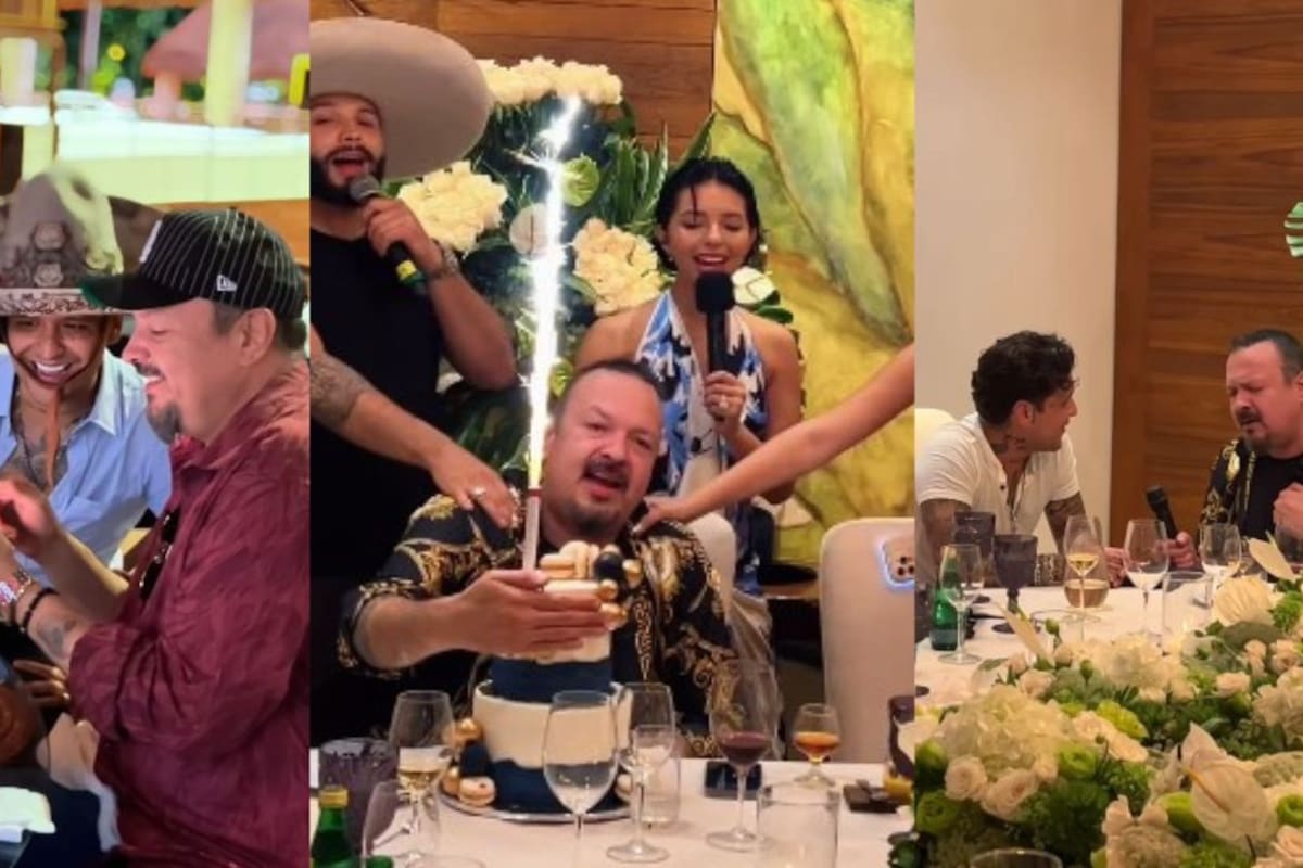 Christian Nodal y Pepe Aguilar cantan juntos ‘Por mujeres como tú‘ durante su fiesta de cumpleaños