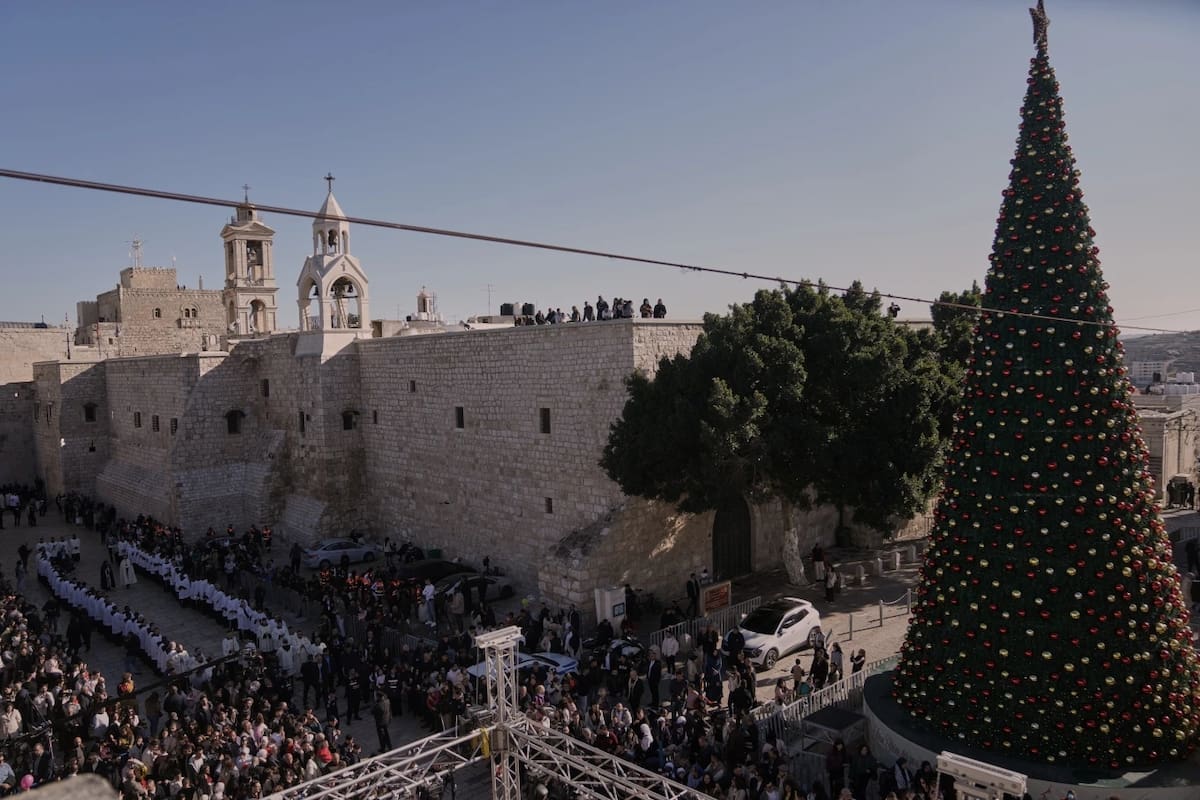 Navidad en Belén: Celebración pública vuelve tras dos años de guerra en la Franja de Gaza