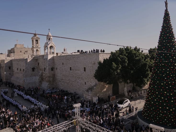 Navidad en Belén: Celebración pública vuelve tras dos años de guerra en la Franja de Gaza
