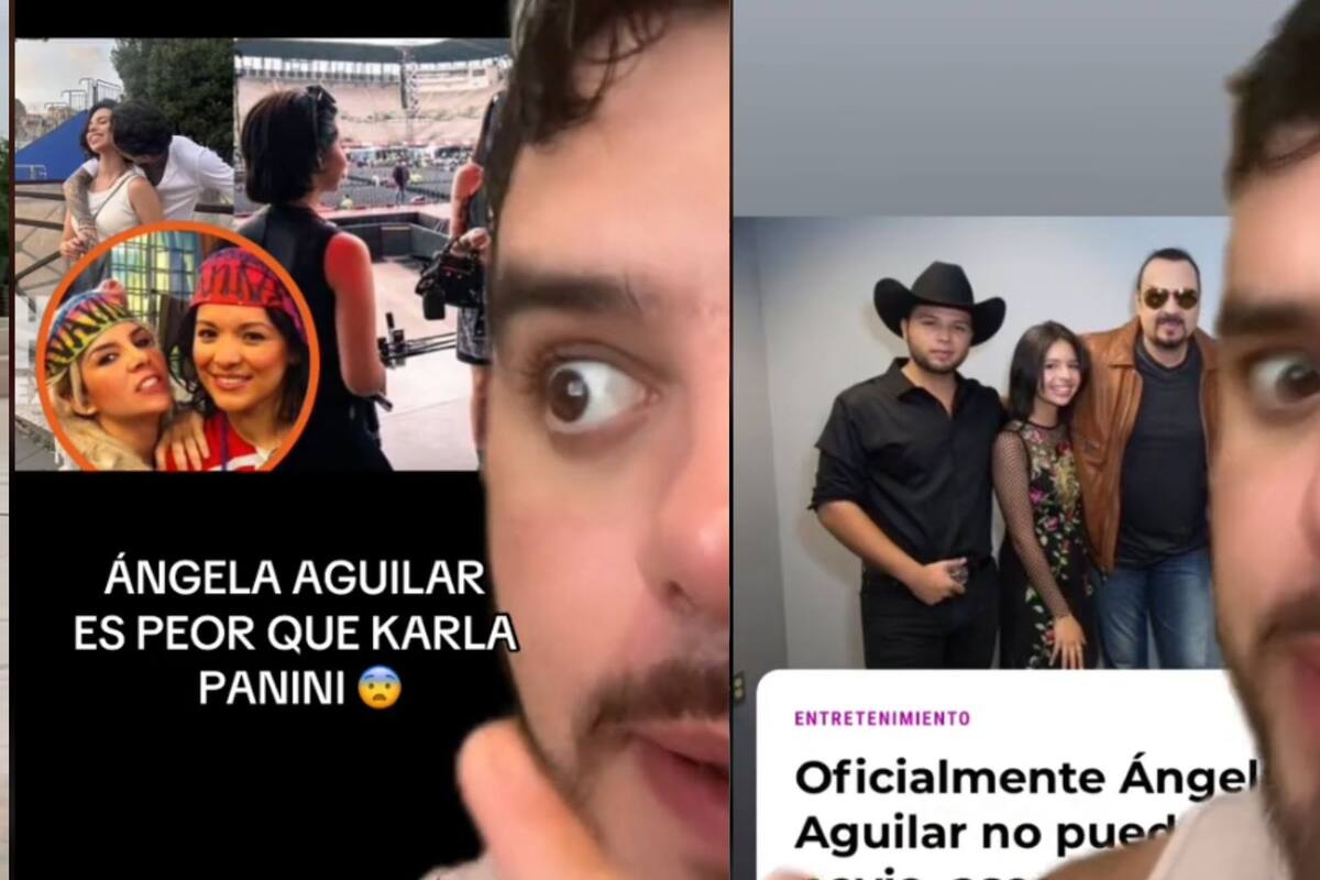 Tiktoker asegura que Ángela Aguilar es peor que Karla Panini; conoce por qué