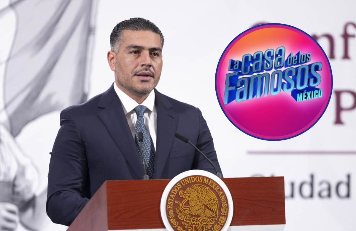 Productora Rosa María Noguerón invita formalmente a Omar García Harfuch a La Casa de los Famosos México | Foto: ArchivoGH / X (@LaCasaFamososMx)