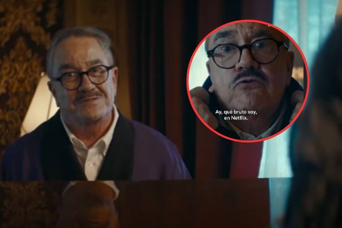 Pedro Sola promociona la segunda temporada de “Merlina” en Amazon Video... “ay no, perdón. En Netflix”