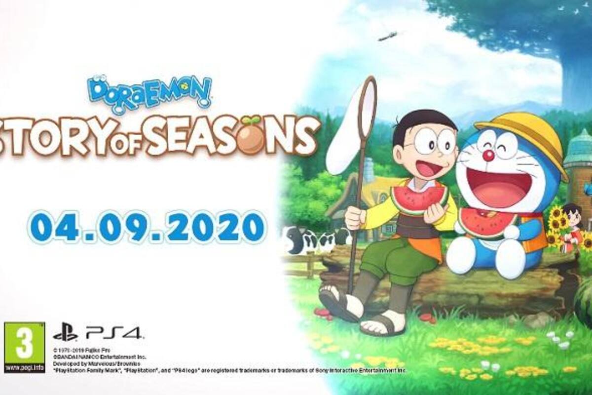 Doraemon: Story Of Seasons llegará a PS4 y ya tiene fecha de lanzamiento