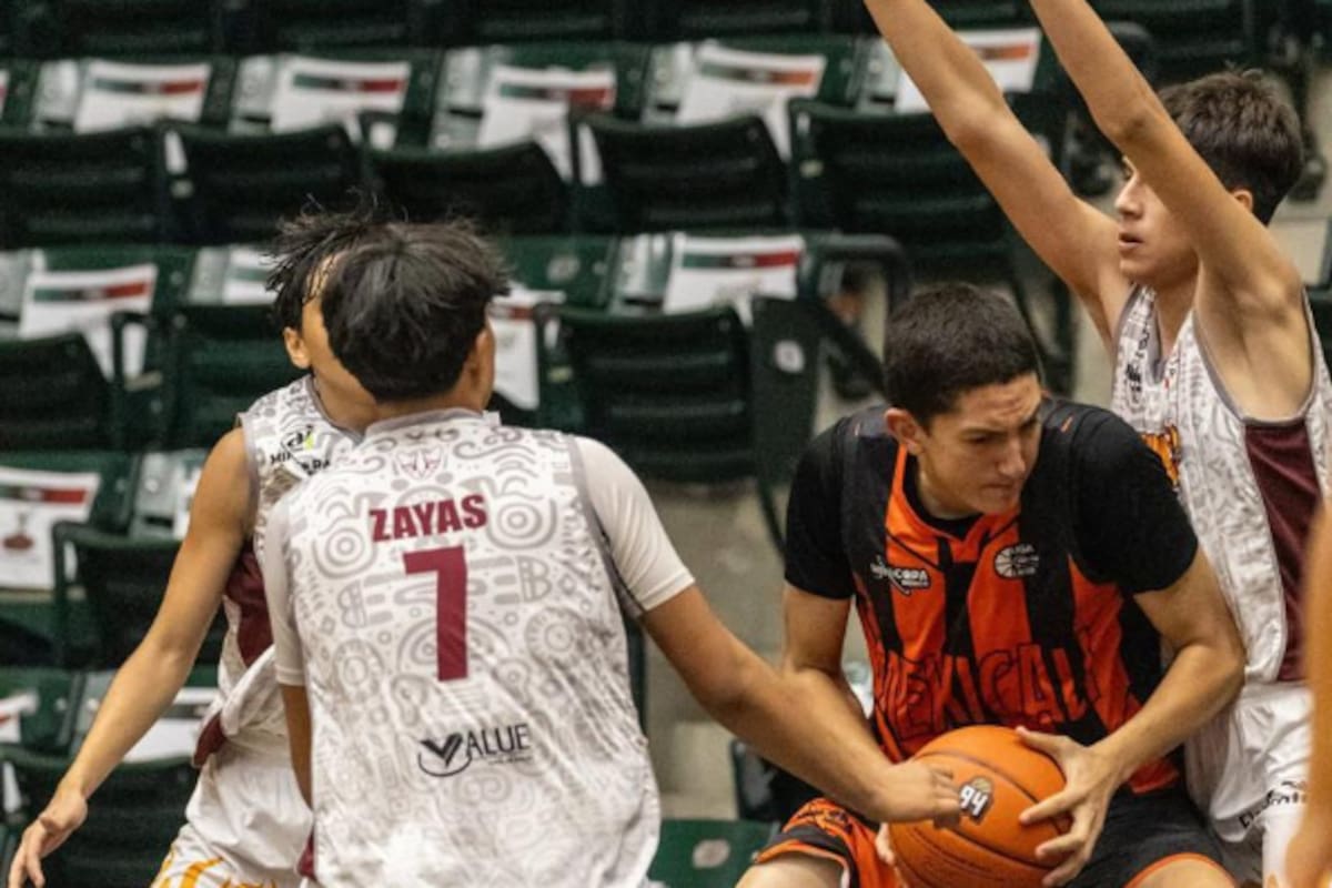 Basquetbolista de Soles de Mexicali integra quinteta ideal de la Mini Copa 2026