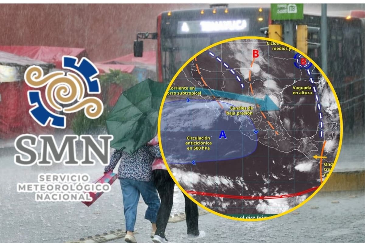 Conagua alerta por lluvias intensas, granizo y calor extremo en México: estos estados tendrán afectaciones