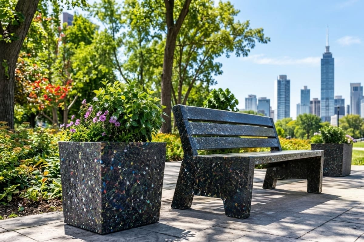 El plástico que se desecha en CDMX podría tener una segunda vida en parques y espacios públicos tras aprobarse un exhorto para ampliar la instalación de bancas y macetas recicladas