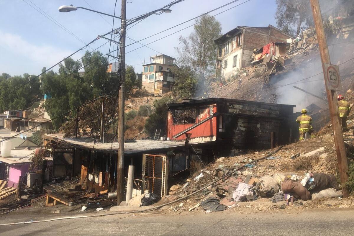 Se incendia vivienda en colonia Anexa Buena vista