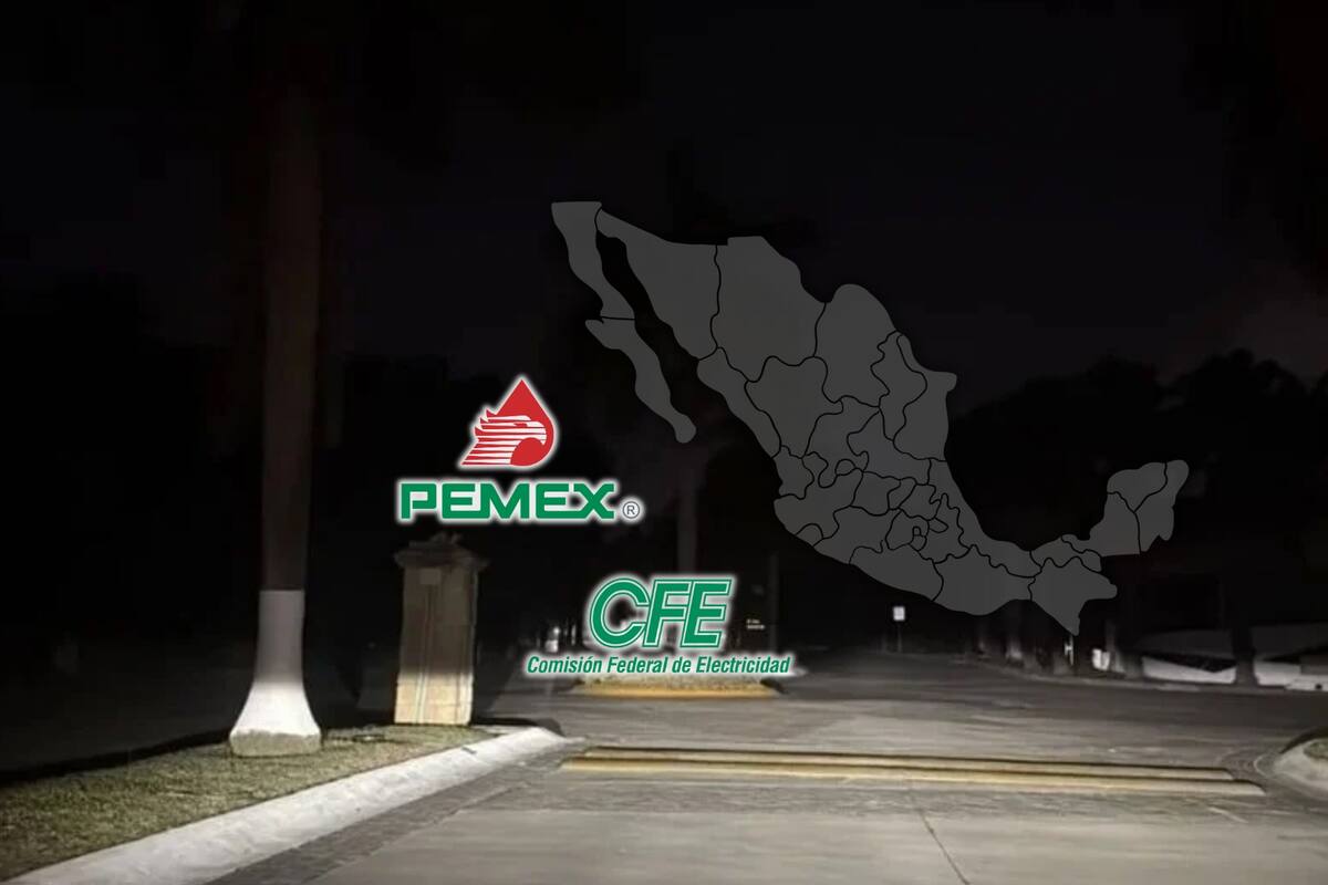 Apagón masivo de CFE en México: ¿Por qué se fue la luz en 4 estados y qué tiene que ver Pemex en esto?