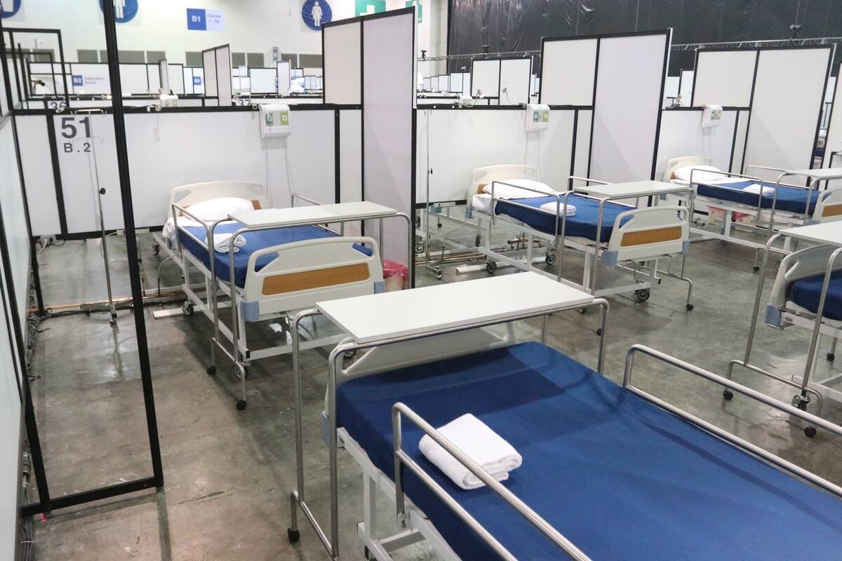 Hay disponibilidad de camas para enfermos de COVID-19: AMLO