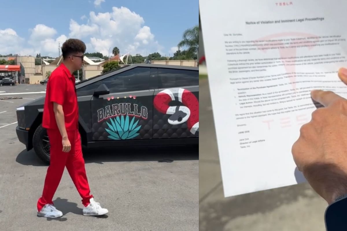 HotSpanish modifica su Cybertruck de Tesla y recibe una demanda de la compañía; esta es la verdad