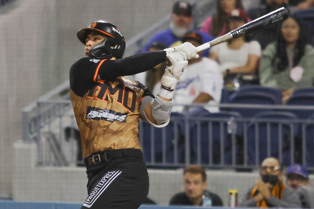 Naranjeros inicia pretemporada a punta de jonrones y vence a Mexicali en California