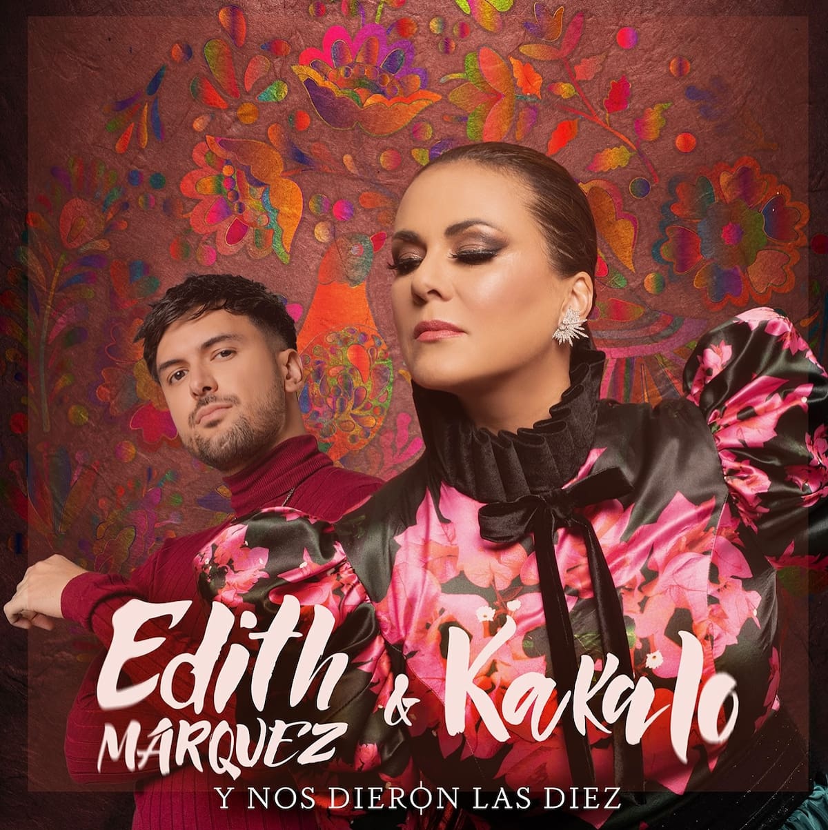 Kakalo y Edith Márquez lanzan "Y nos dieron las diez" / Instagram @elkakalo
