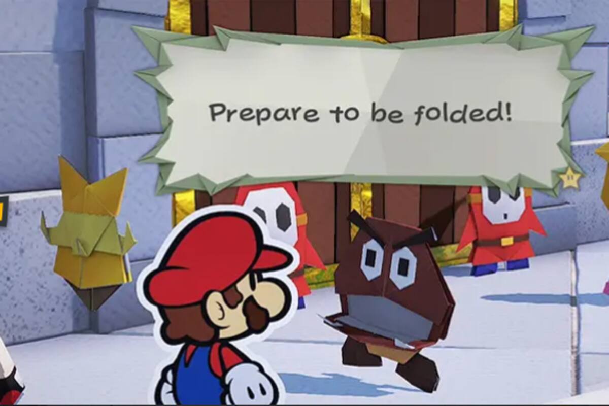 Nintendo sorprende con Paper Mario: The Origami King